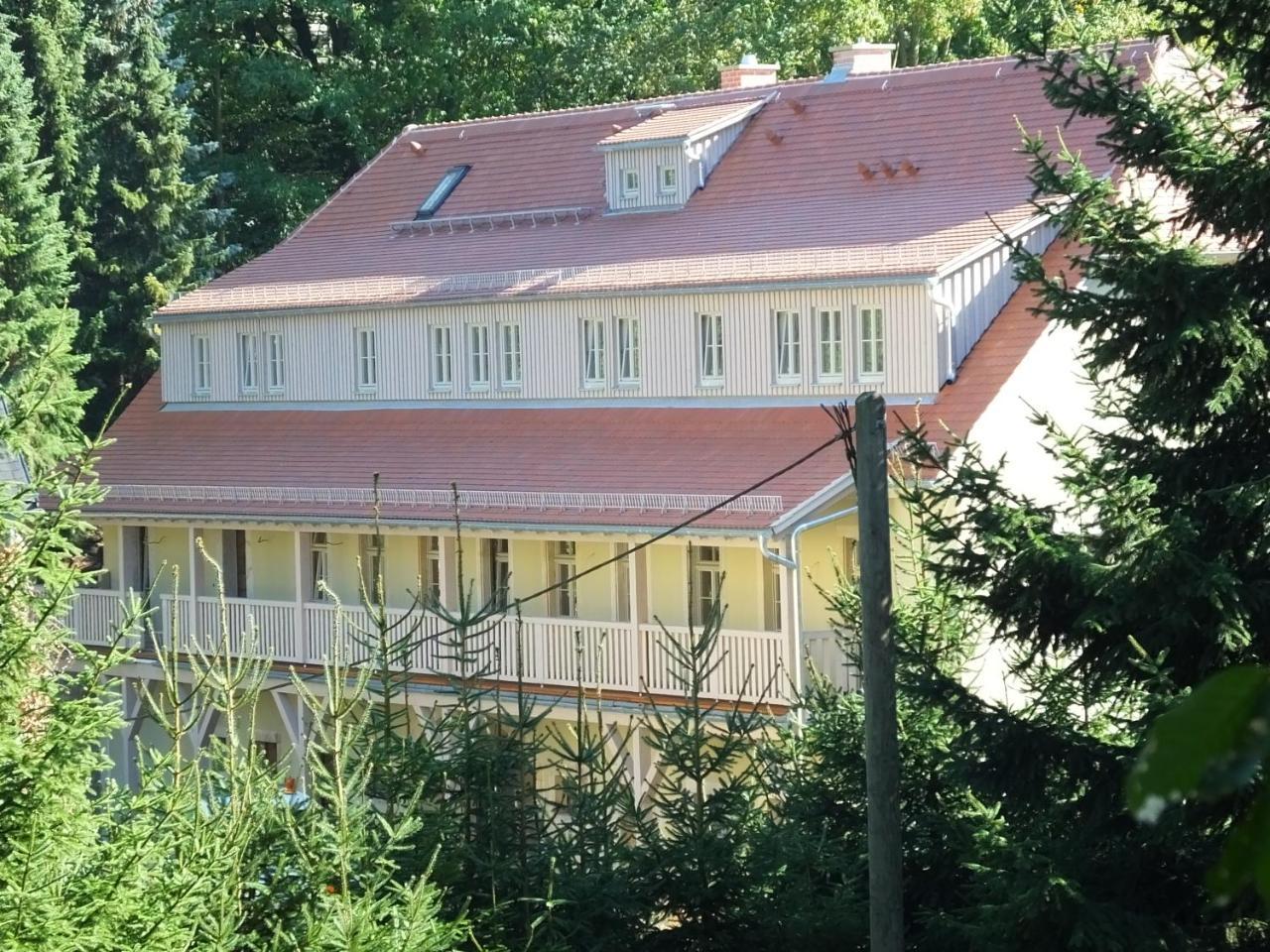 "Gesindestube" - Hammergut Neidberg Rosenthal-Bielatal Buitenkant foto