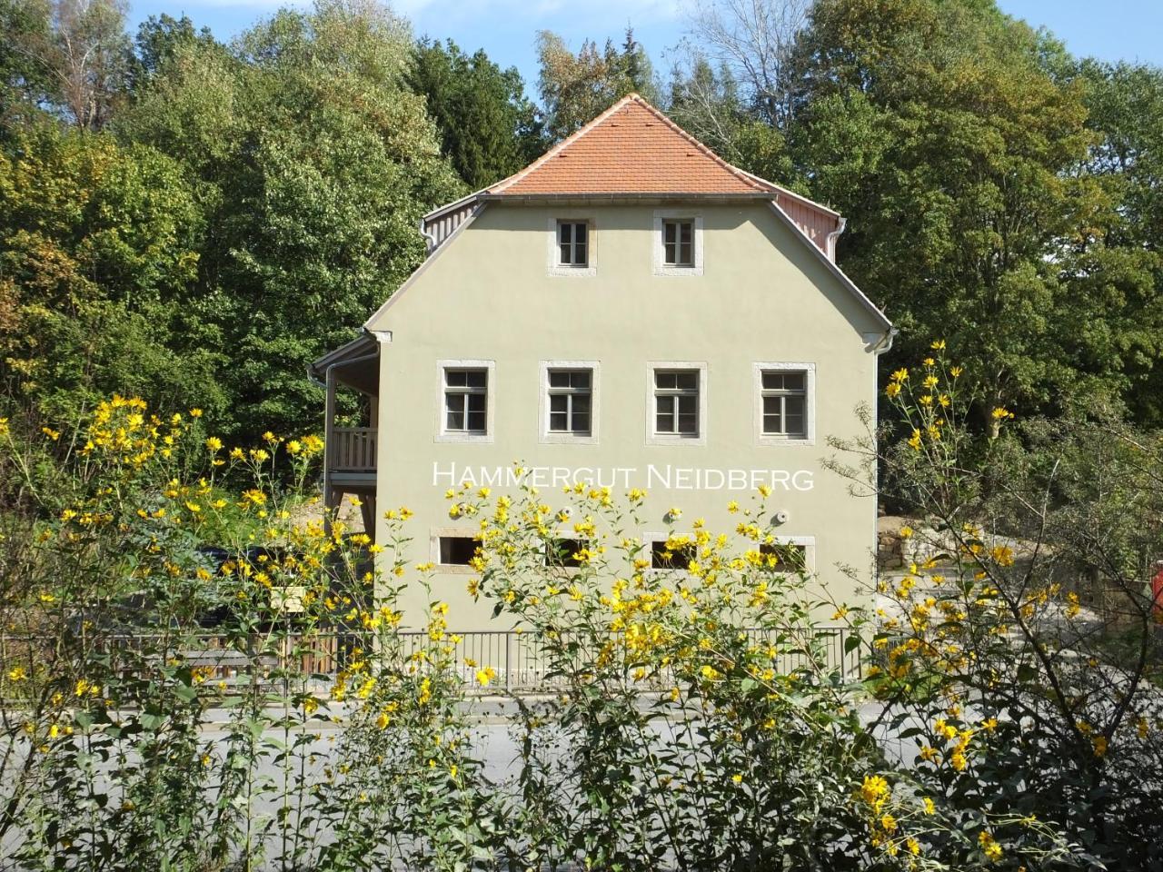 "Gesindestube" - Hammergut Neidberg Rosenthal-Bielatal Buitenkant foto
